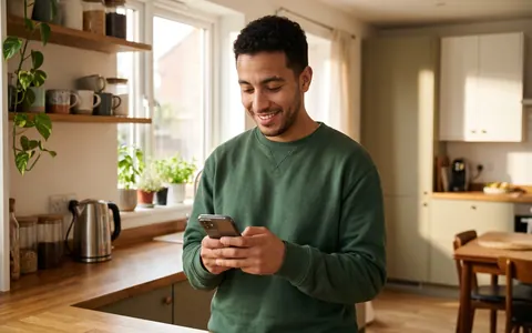 Client qui suit l'avancement de sa commande sur son smartphone